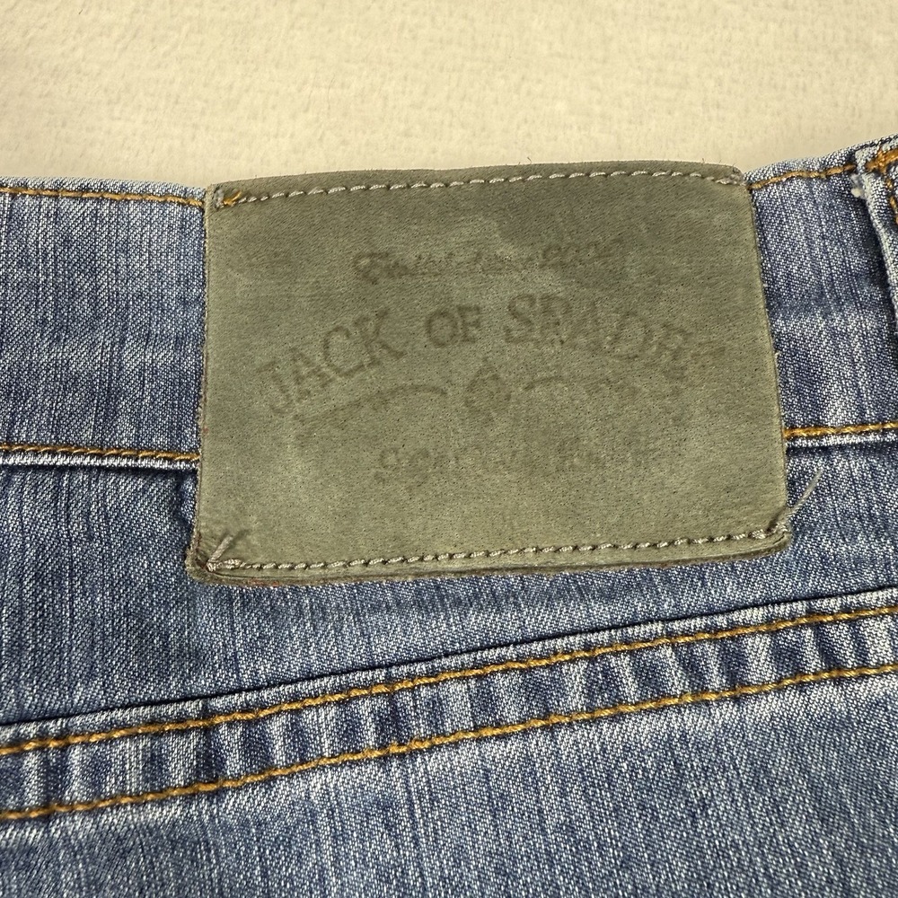 JACK OF SPADES HIGH ROLLER JEANS MENS 38x29 STRETCH BAGGY GRUNGE SKATER - Picture 11 of 11